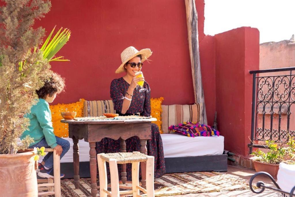 Riad Rose Meryam Marrakesh Exteriör bild